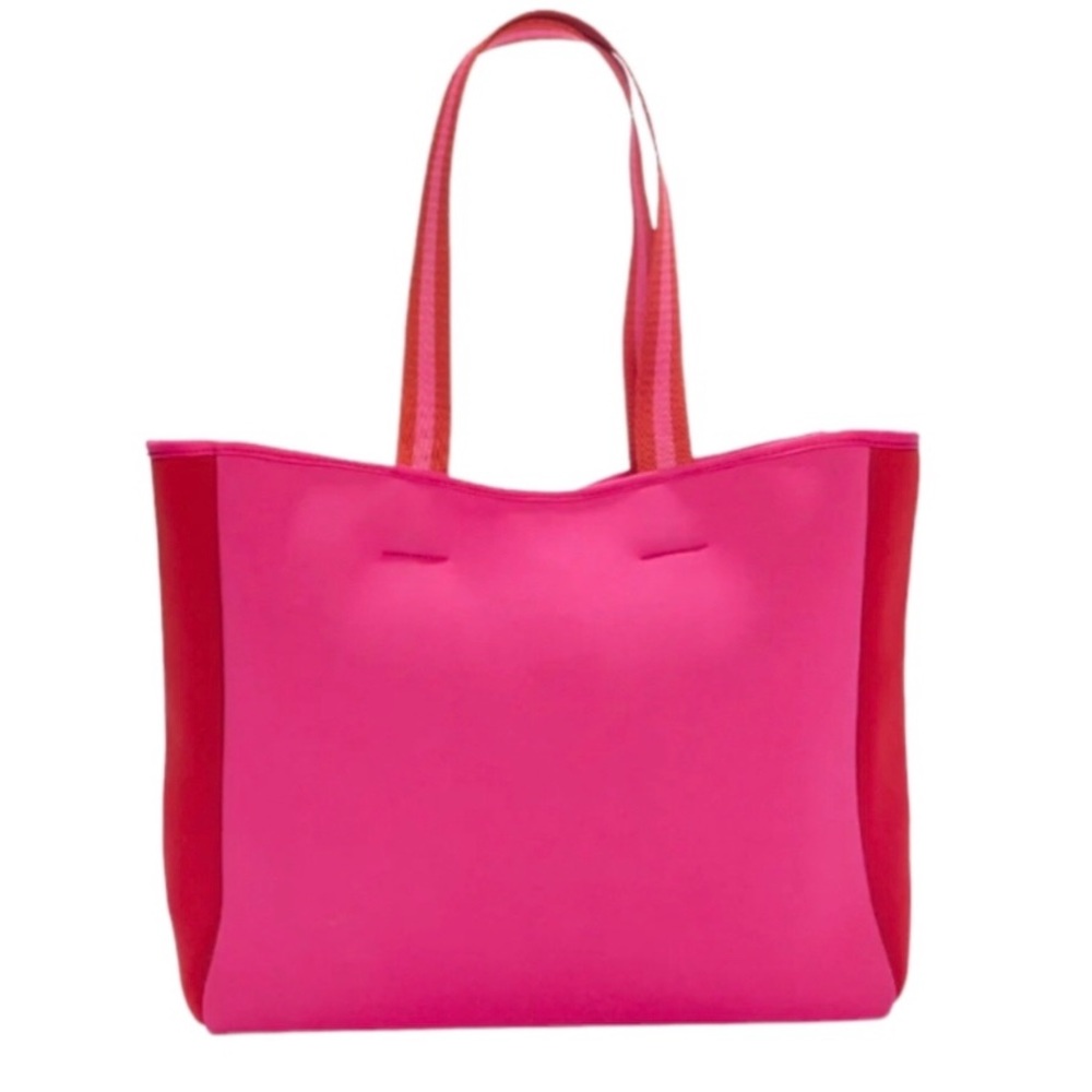 Summersalt pink and red tote bag NWT